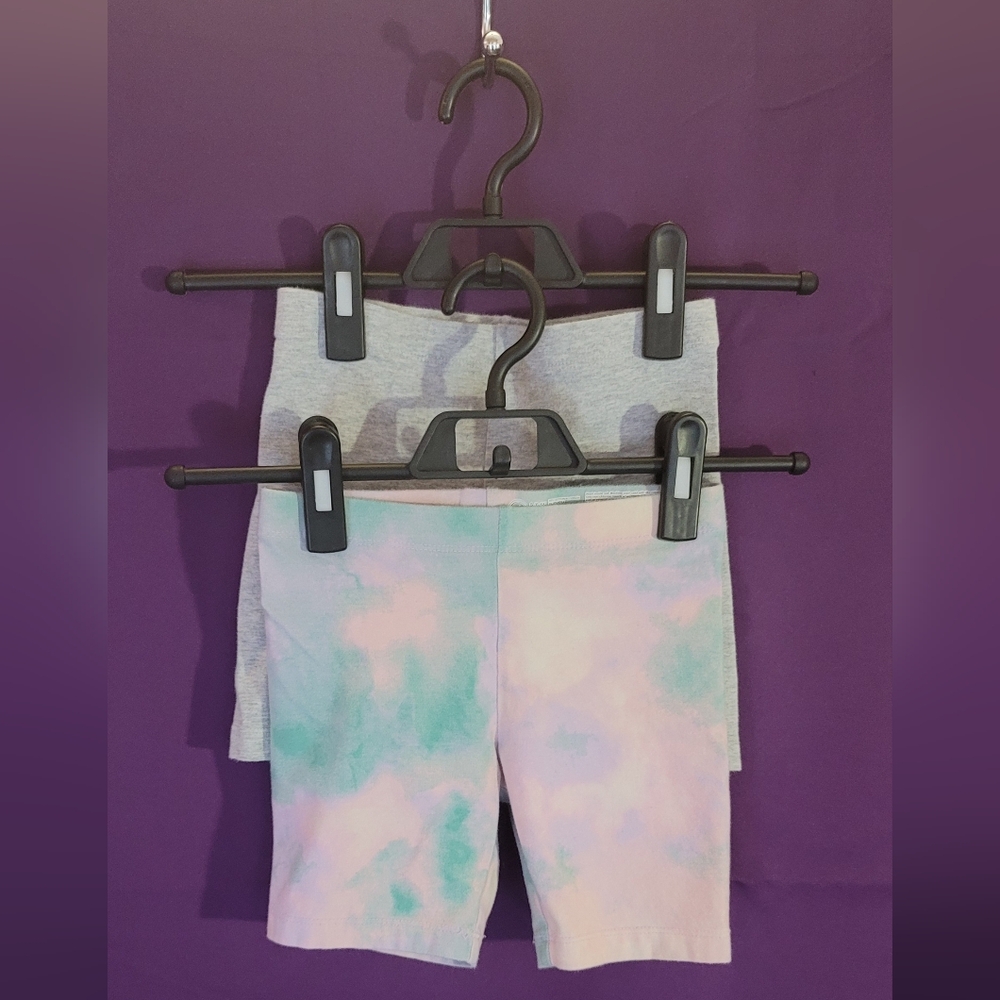 Wonder Nation Kids Tie-Dye and Gray Shorts Set
